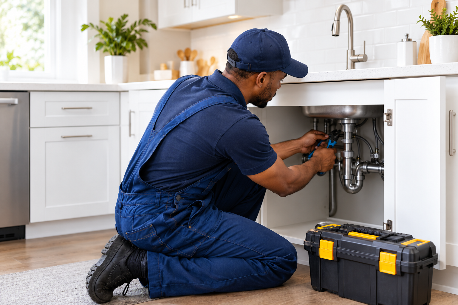 GoFix artisan working on a home project